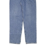 LEE Mens Blue Regular Fit Straight Leg Denim Medium Wash Jeans W34 L33 Classic