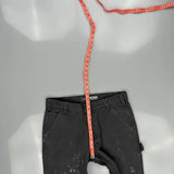 Carhartt Double Knee Carpenter Trousers - 34W 30L Grey Cotton