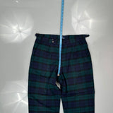 Polo By Ralph Lauren Checked Pants - 34W 29L Blue Cotton
