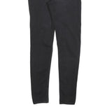 LEVI'S 535 Womens Slim Black Denim Raw Zip W27 L30 Slim Fit Skinny Jeans