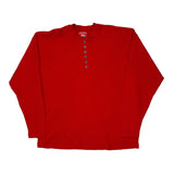 Marlboro Long Sleeve T-Shirt - XL Red Cotton