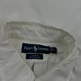 Blake Shirt Ralph Lauren Short Sleeve Shirt - Large White Cotton