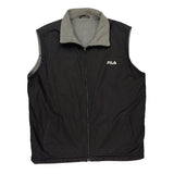 Fila Gilet - XL Black Nylon