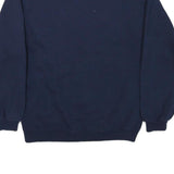 JERZEES Mens Navy Blue Moorefield Yellowjackets Crew Neck S Sweatshirt Retro