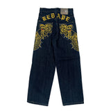 Red Ape Hip Hop Jeans - 26W US 2 Blue Cotton