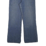 LEVI'S Womens Blue Regular Straight Denim Jeans W30 L28 Classic Zip Cotton Blend