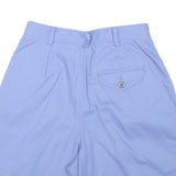 LIZ CLAIBORNE Womens Shorts Blue Casual Plain M W26 Summer Wear