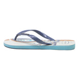 HAVAIANAS Mens Flip Flops Sandals Blue Polyester Blend UK 10 Casual Beachwear