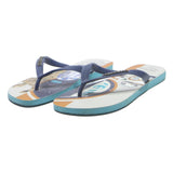 HAVAIANAS Mens Flip Flops Sandals Blue Polyester Blend UK 10 Casual Beachwear