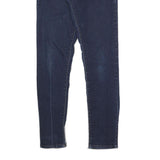 CALVIN KLEIN JEANS Womens Slim Blue Denim Jeans Zip W28 L28 Stretch Cotton Blend