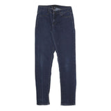 CALVIN KLEIN JEANS Womens Slim Blue Denim Jeans Zip W28 L28 Stretch Cotton Blend