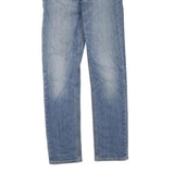 CARHARTT Womens Regular Fit Blue Denim Jeans Cotton Blend W31 L32 Classic Zip