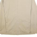 LOGG Mens Beige Cotton Blend Button Jacket XL Plain Lightweight Casual