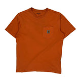 Carhartt T-Shirt - Medium Orange Cotton