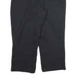 DICKIES Mens Cotton Black Regular Straight Trousers W38 L34 Workwear Zip Fasten