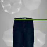 Carhartt Double Knee Carpenter Trousers - 32W 32L Navy Cotton