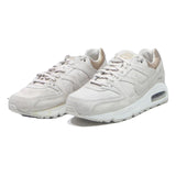 NIKE Air Max Womens Lace-Up Trainers White & Pale Gold Synthetic UK 5.5
