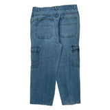Fuse Cargo Trousers - 36W 29L Blue Denim