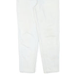 LEVI'S Womens White Relaxed Jeans Denim W29 L29 Zip Cotton Blend Casual Classic