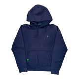 Polo By Ralph Lauren Hoodie - Large Navy Cotton
