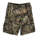 Faded Glory Camo Cargo Shorts - 30W 10L Green Cotton