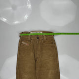 Diesel Cord Pants - 29″ Waist Brown Corduroy