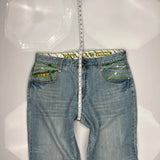 London Pepe Jeans Graphic Jeans - 42W 31L Light Wash Denim