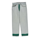 Levis Contrast Stitch Jeans - 28W UK 8 Light Wash Denim