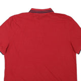 NAUTICA Mens Red Polo Shirt 2XL Cotton Blend Short Sleeve Basic Casual Top