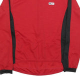 POLO SPORT RALPH LAUREN Womens Red & Black Modern Long Sleeve Crew Neck T-Shirt