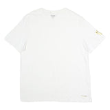 TRUE RELIGION Mens White XL Graphic T-Shirt Short Sleeve Crew Neck Designer