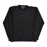 Polo By Ralph Lauren Sweater - XL Gray Wool