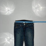 True Religion Skinny Jeans - 27W US 2 Dark Wash Denim