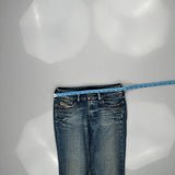 Diesel Boot Cut Flare Jeans - 30W UK 8 Blue Cotton