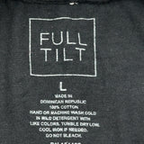 Full Tilt Tie-Dye T-Shirt - Large Orange Cotton