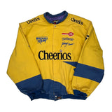 Roush Racing Jh Designs Cheerios Nascar Bomber Jacket - 4XL Blue Polyester