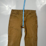 Dickies Carpenter Pants - 34W 31L Brown Cotton