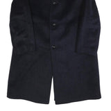 DAREBRIDGE Womens Black Wool Button Jacket L Woven Classic Tailored Outerwear