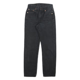 LEVI'S 534 02 Womens Jeans Black Regular Straight Denim Medium W23 L28 Zip