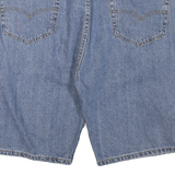LEVI'S Mens Denim Blue Cotton Blend Shorts XL W40 Classic Fit Casual
