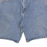 WRANGLER Mens Shorts Blue Denim Casual XL W38 Cotton Blend Summer Wear