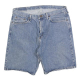 WRANGLER Mens Shorts Blue Denim Casual XL W38 Cotton Blend Summer Wear