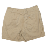 LAUREN RALPH LAUREN Womens Beige Casual Cotton Blend Shorts M W30 Rope Waist