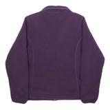 BERGHAUS Womens Purple Jacket S Polyester Fleece Zip Outdoor Casual Activewear