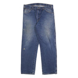 DICKIES Mens Jeans Blue Regular Straight Denim Medium W34 L30 Casual Workwear