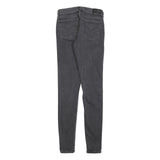 LEVI'S 710 Womens Jeans Black Slim Skinny Denim Medium W28 L32 Stretch