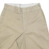 DICKIES Mens Shorts Beige Casual M W32 Cotton Blend Workwear Relaxed Fit