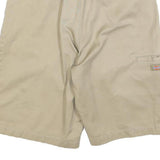 DICKIES Mens Shorts Beige Casual M W32 Cotton Blend Workwear Relaxed Fit