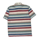 Ecko Unltd Striped Polo Shirt - Large Multicoloured Cotton