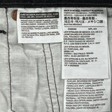 501 Levis Jeans - 36W 32L Black Cotton